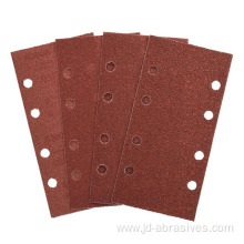 abrasive discs 70*198mm square sanding disc 8 holes